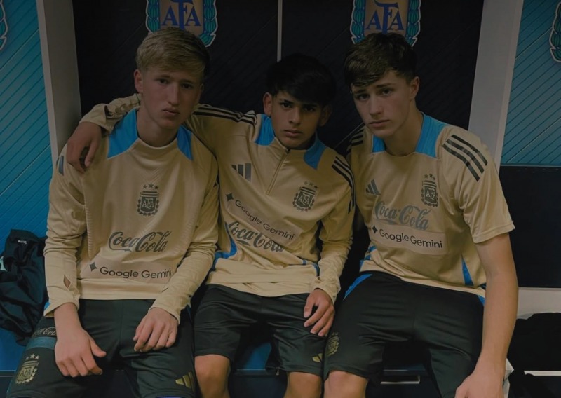 Corrales y Azato comenzaron los entrenamientos con la Selecci�n